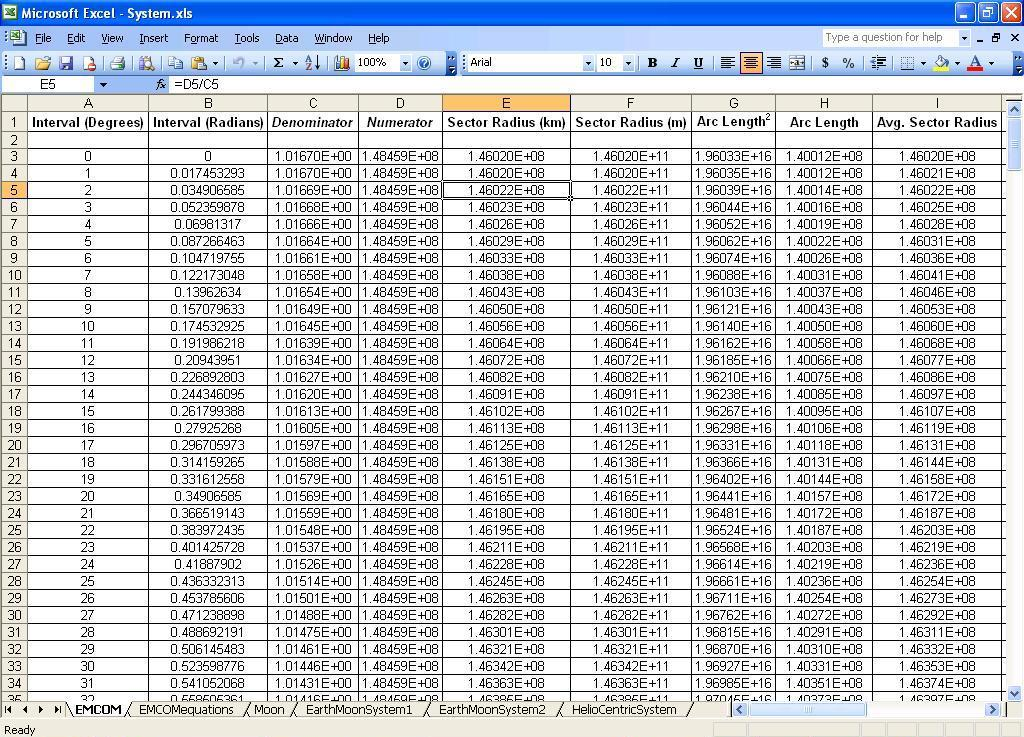 Ephemeris Tool 4.5 Excel